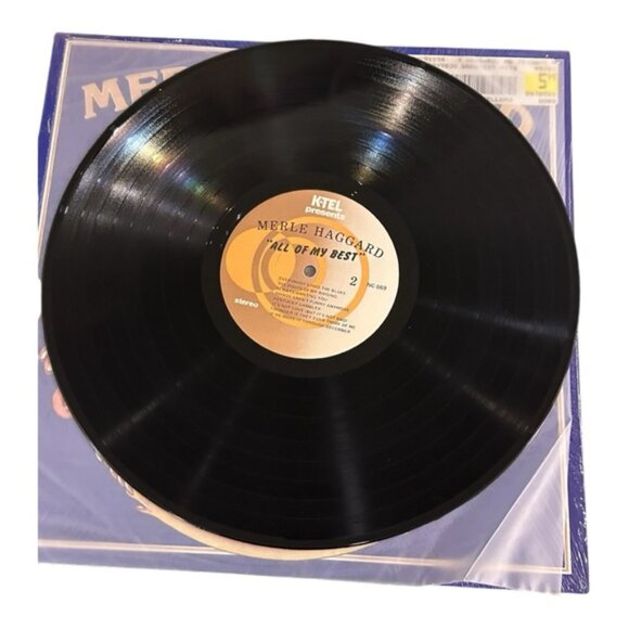 Merle Haggard All Of My Best Vinyl - Picture 6 of 9